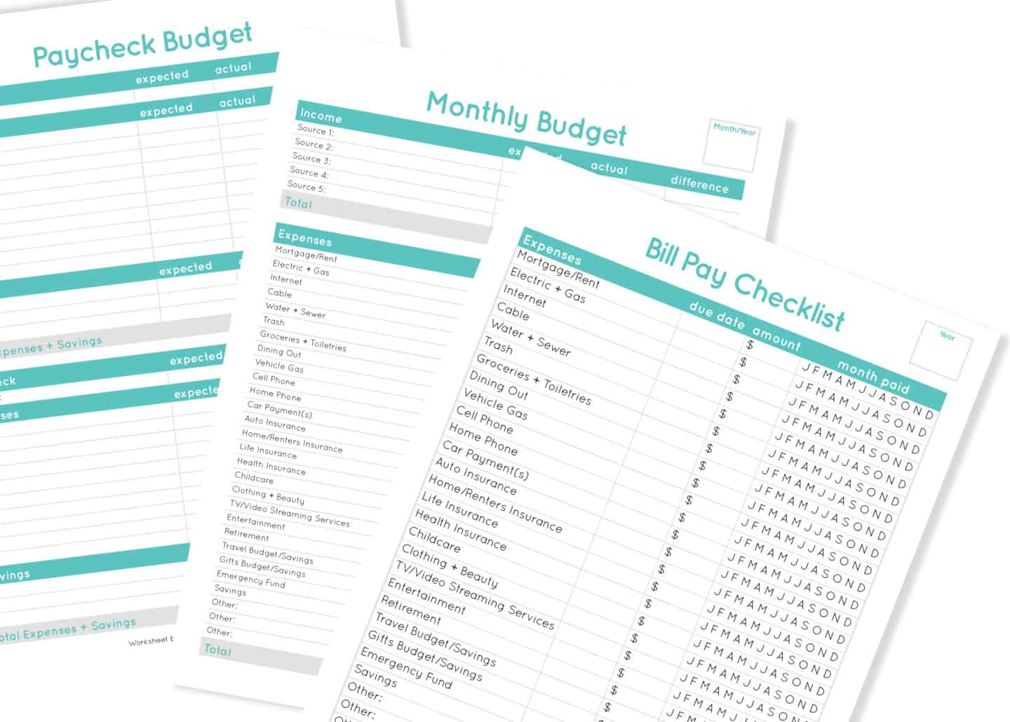 Free Budget Templates from The Hayler Fisher