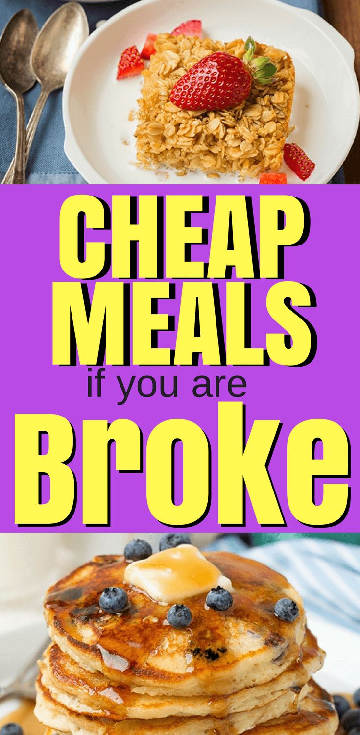 Cheap Meals for When You’re Broke | High Five Dad